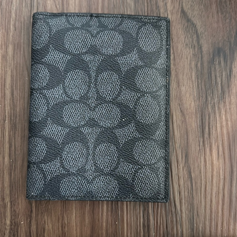 Coach passport case